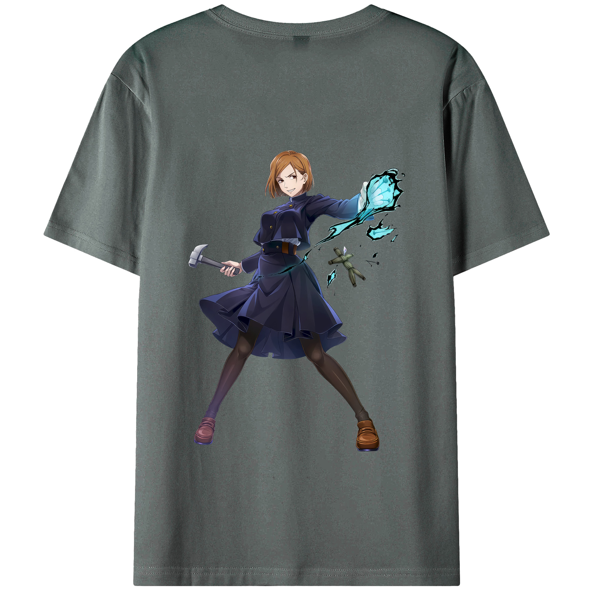 （画像用） 呪術廻戦 Jujutsu Kaisen 綿100％半袖Tシャツ（背面プリント）